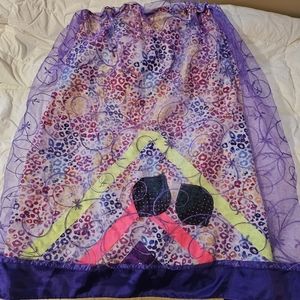 Authentic native american ribbon skirt.